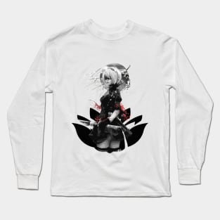 2B Sakura Landscape Long Sleeve T-Shirt